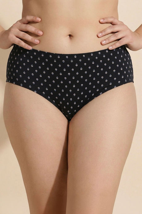 Zivame Medium Rise Full Coverage Hipster Panty (Pack of 3) -  Multicolor — image 6